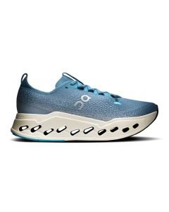Tênis de Corrida On Running Cloudsurfer Max Masculino Azul-Cinza
