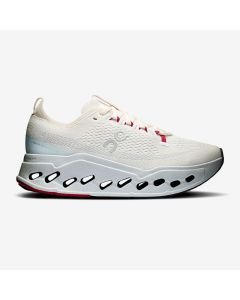 Tênis de Corrida On Running Cloudsurfer Max Feminino Marfim