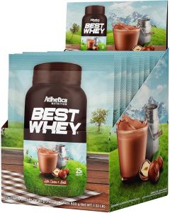 BEST WHEY (SACHET DE 40G) LEITE, CACAU & AVELA
