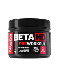 BETA HD PRE WORKOUT (240 G) UVA COM MORANGO