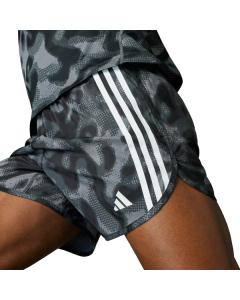 Short Adidas Own the Run 3 Stripes Allover Print
