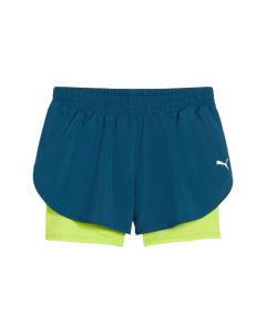 Short Puma Run Favorite Woven 2-In-1 Feminino