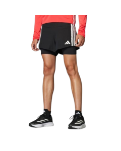 Short Adidas Adizero 2 Em 1 Masculino